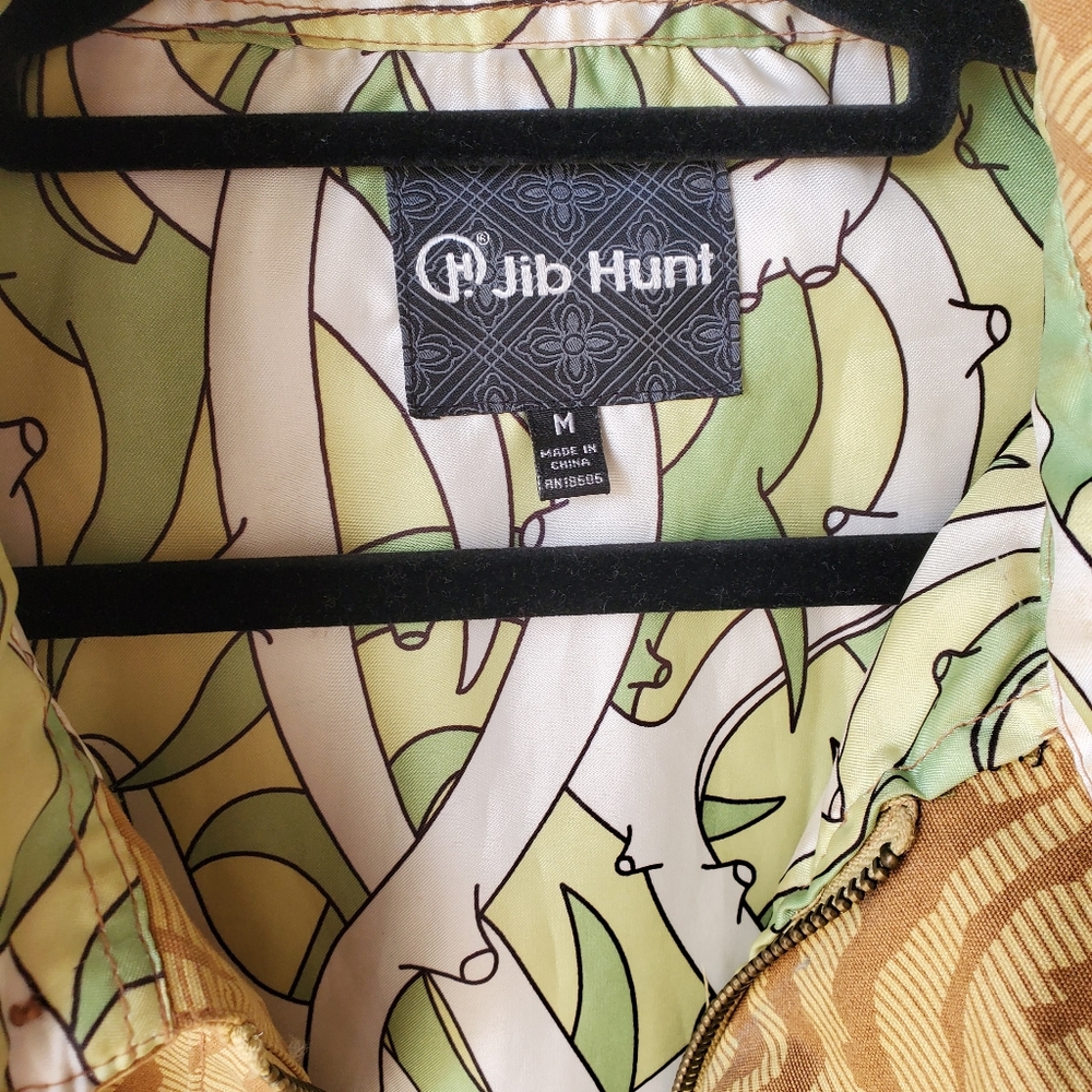 Jib Hunt M65 Military Jacket Vine Interior